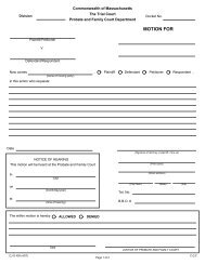 form Hampshire County Probate and Family Court form Hampshire County Probate and Family Court